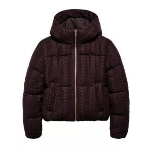 Zara burgundy brand new coat